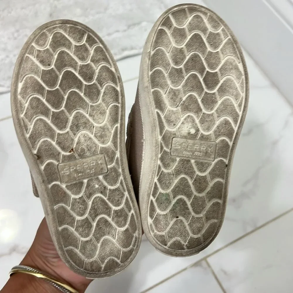 Toddler Boys Sperry  Boat Shoes - Excellent Condition - Worn Once - Size 8M